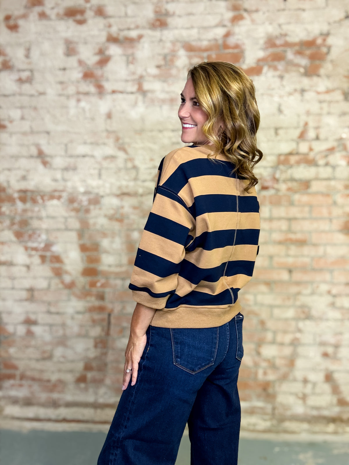 Harris Stripe Pullover