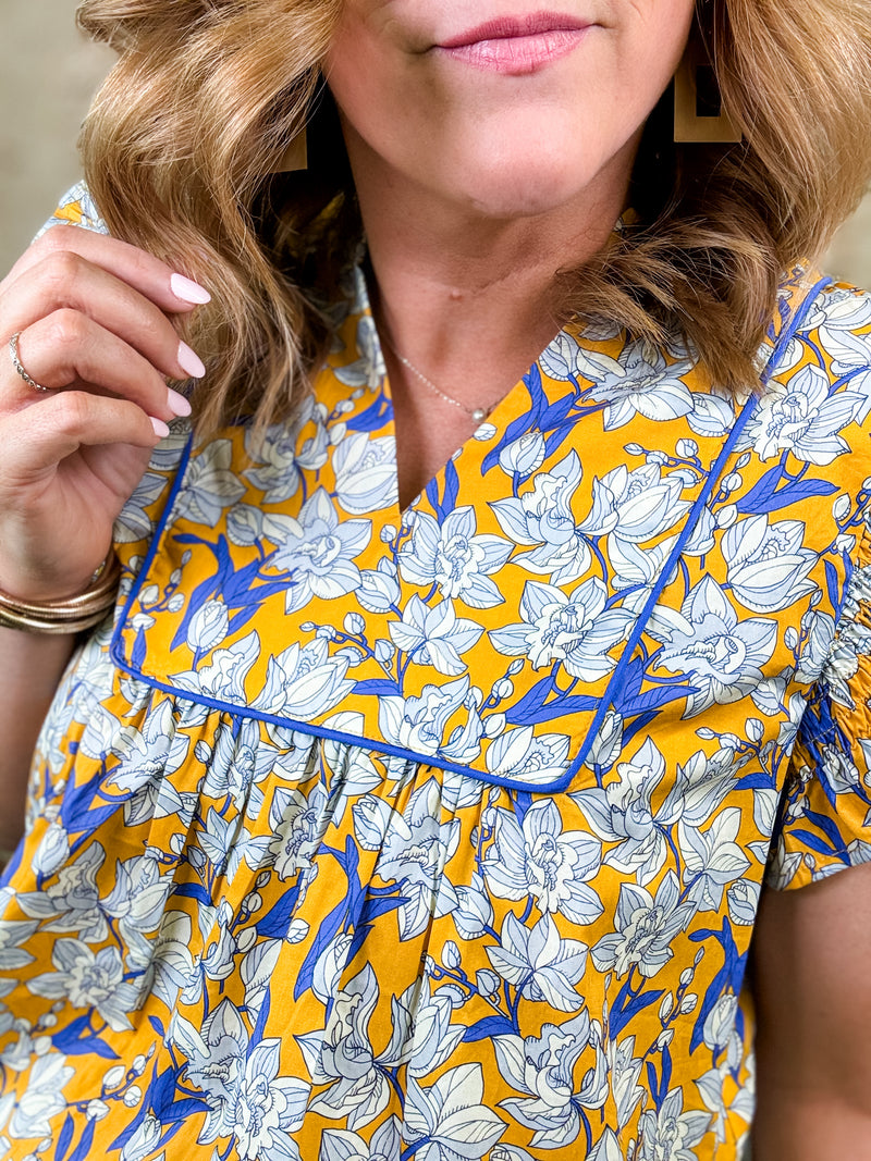 Dayna Floral Print Top