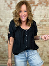 Suzette Scallop Sleeve Top
