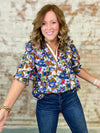 Nira Ruffle Trim Top