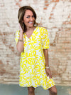 Harris Floral Textured Dress