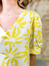 Harris Floral Textured Dress