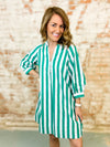 Sonia Green Stripe Dress