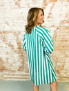 Sonia Green Stripe Dress