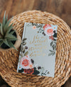 Paris Floral Notebook