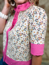 Cassy Floral Top