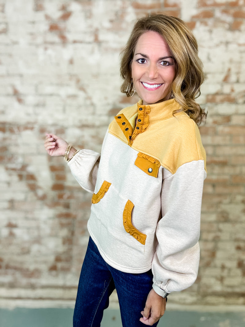 Zira Colorblock Sweatshirt