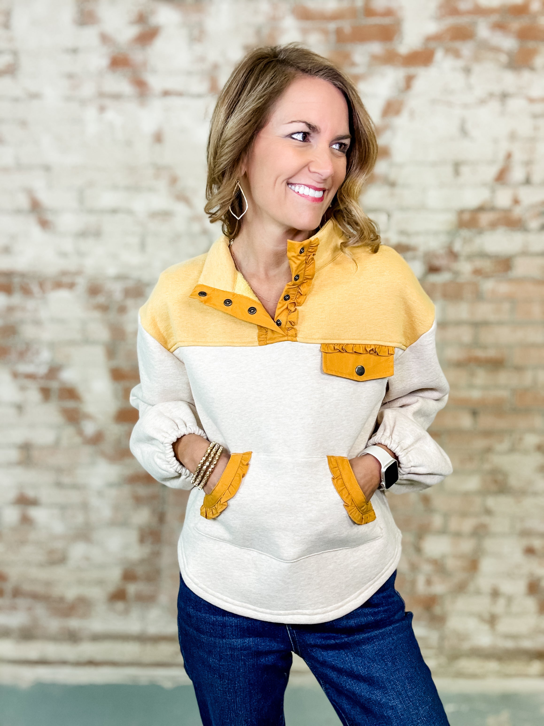 Zira Colorblock Sweatshirt
