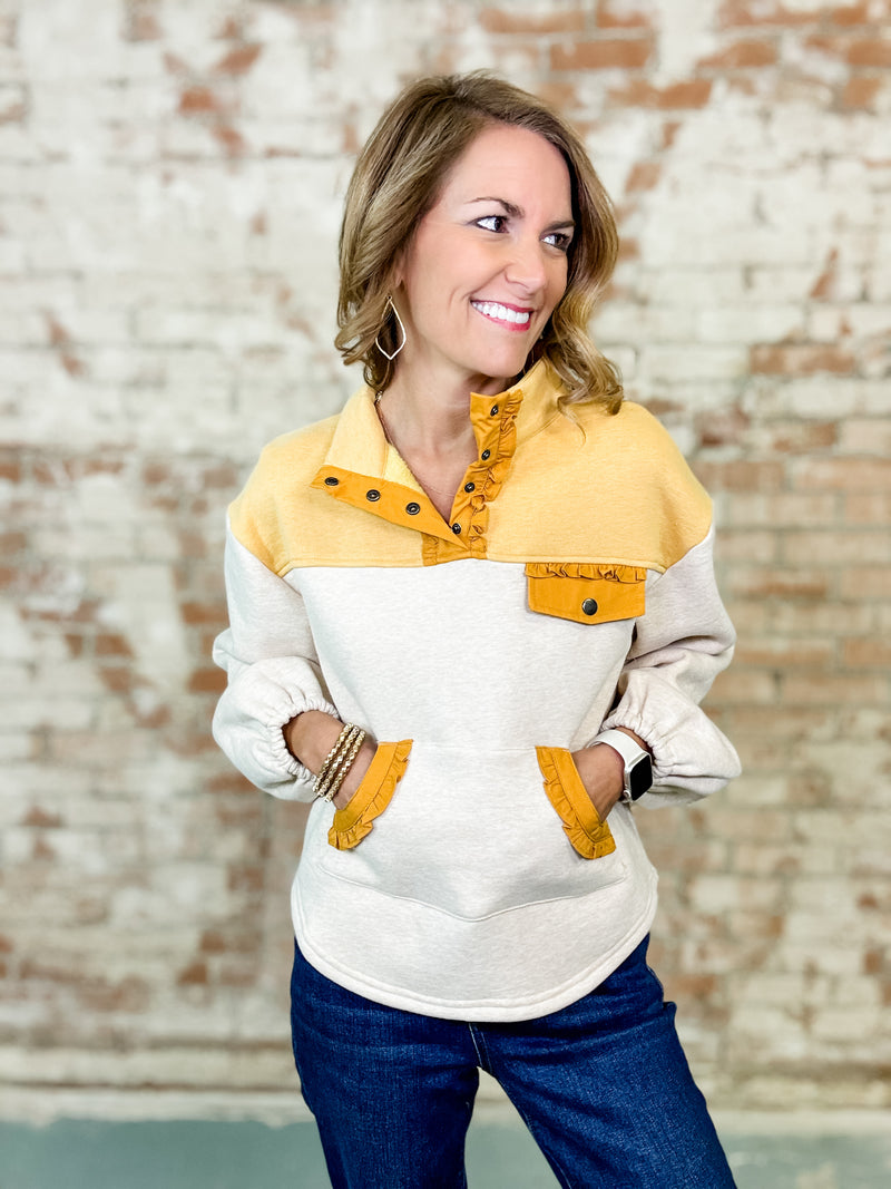 Zira Colorblock Sweatshirt