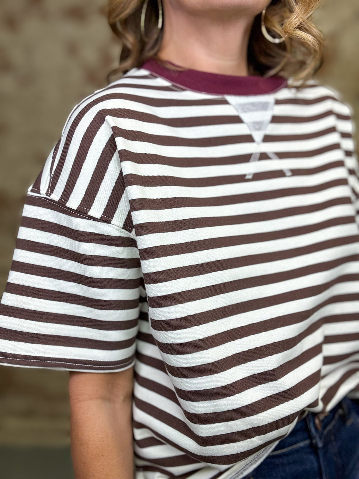 Siena Stripe Top