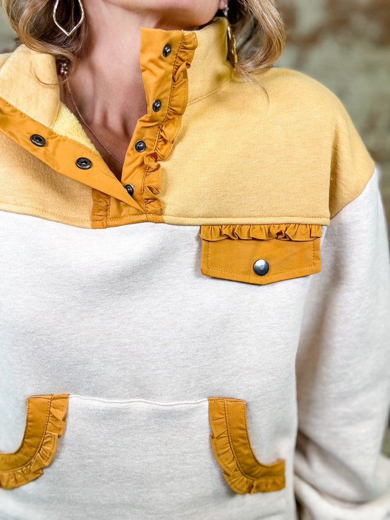 Zira Colorblock Sweatshirt