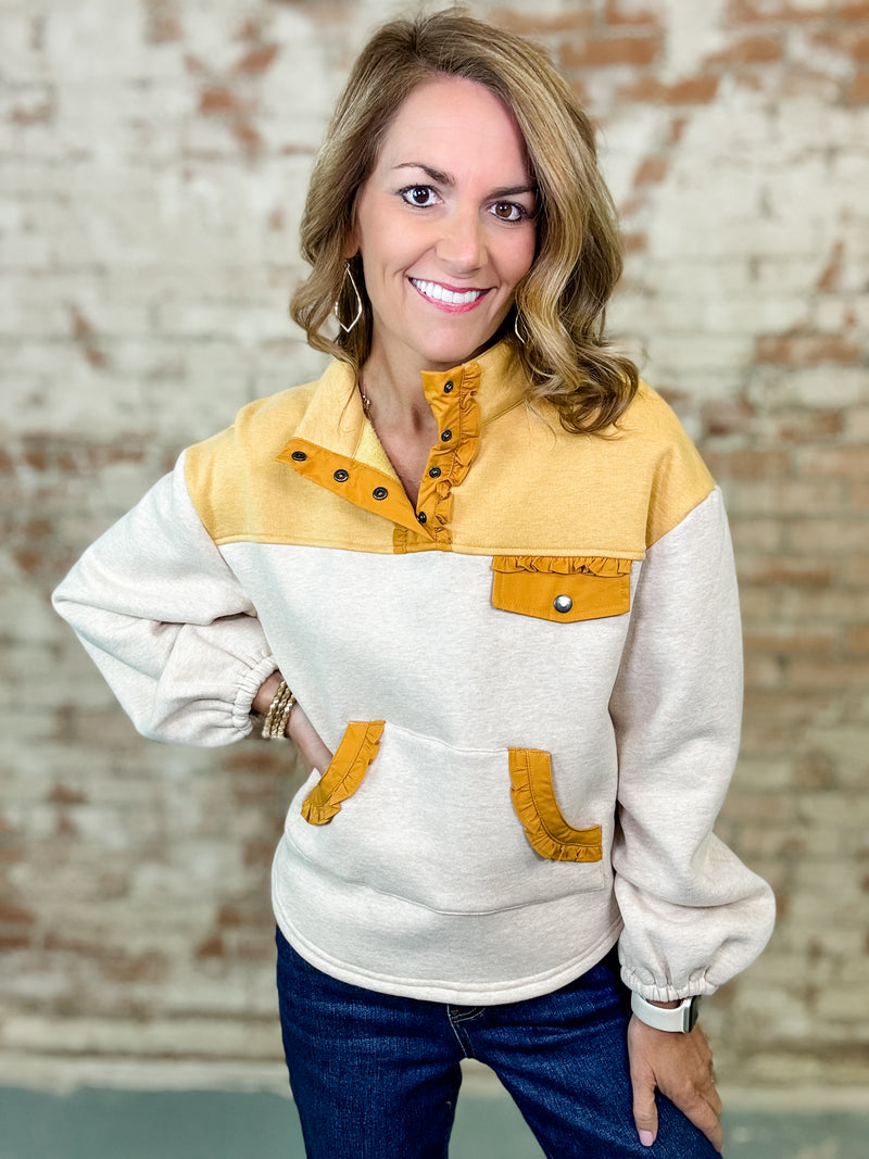 Zira Colorblock Sweatshirt