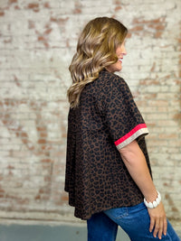 Navari Leopard Top