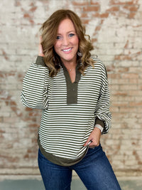 Seraphina Stripe Top