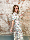 Allyson Flower Print Tiered Dress