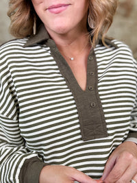 Seraphina Stripe Top