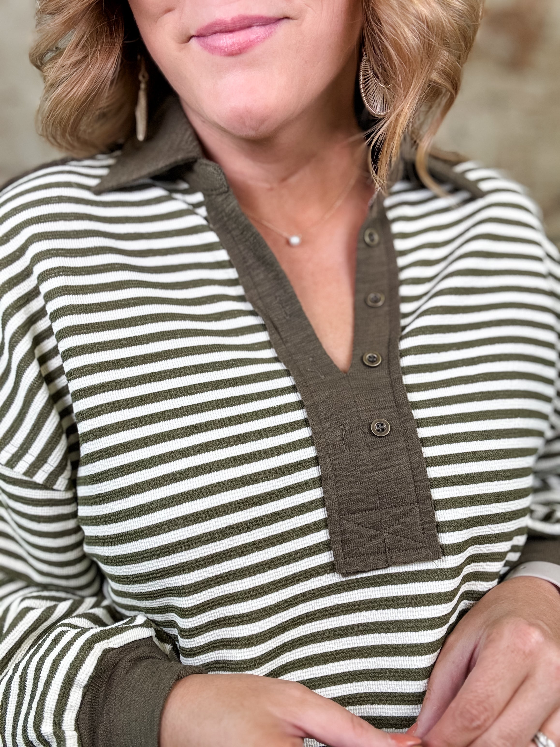 Seraphina Stripe Top