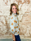 Calyse Abstract Print Top