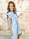 Cooper Pintuck Tie Back Dress