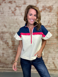 Malorie Colorblock Top
