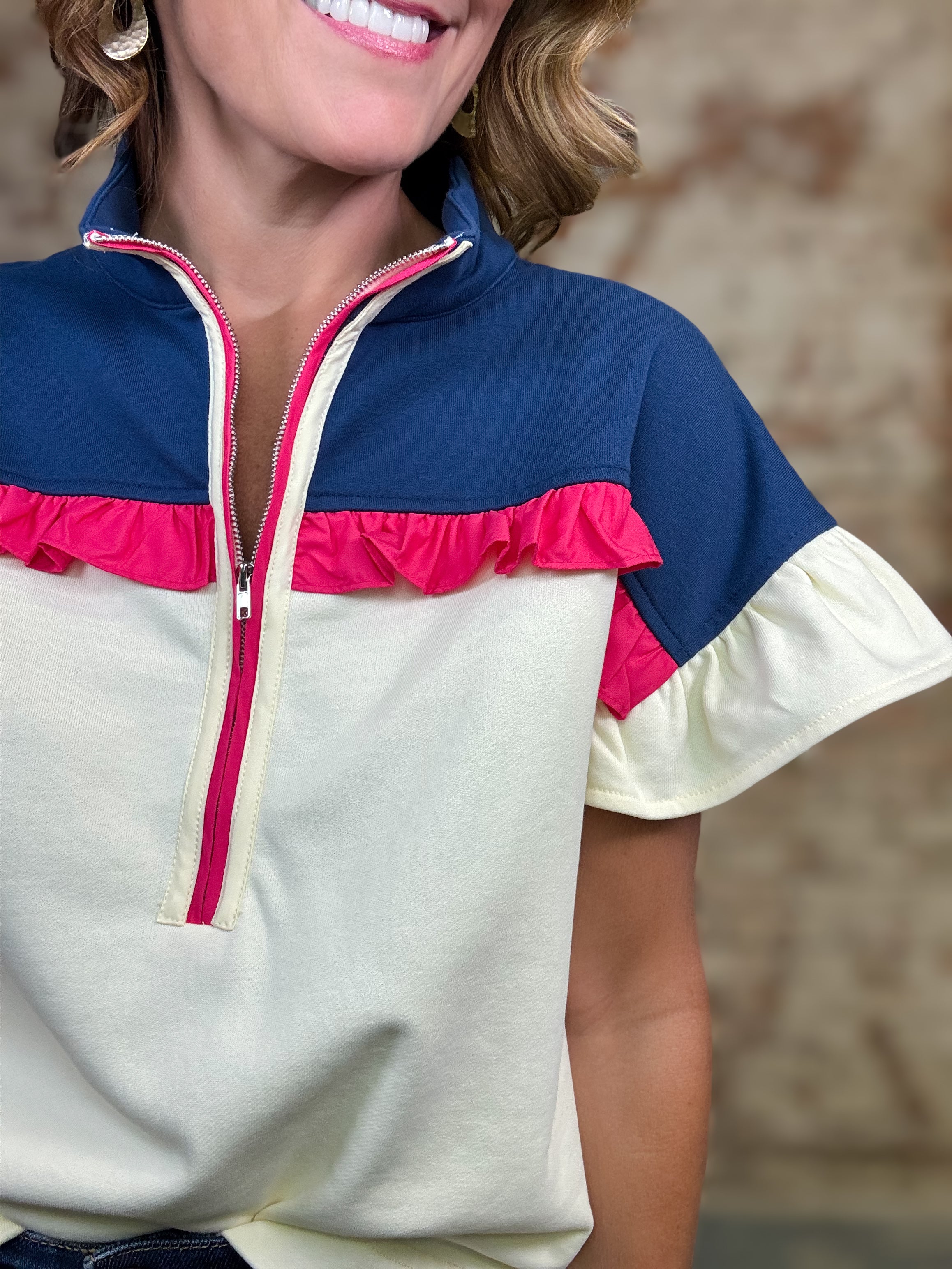 Malorie Colorblock Top