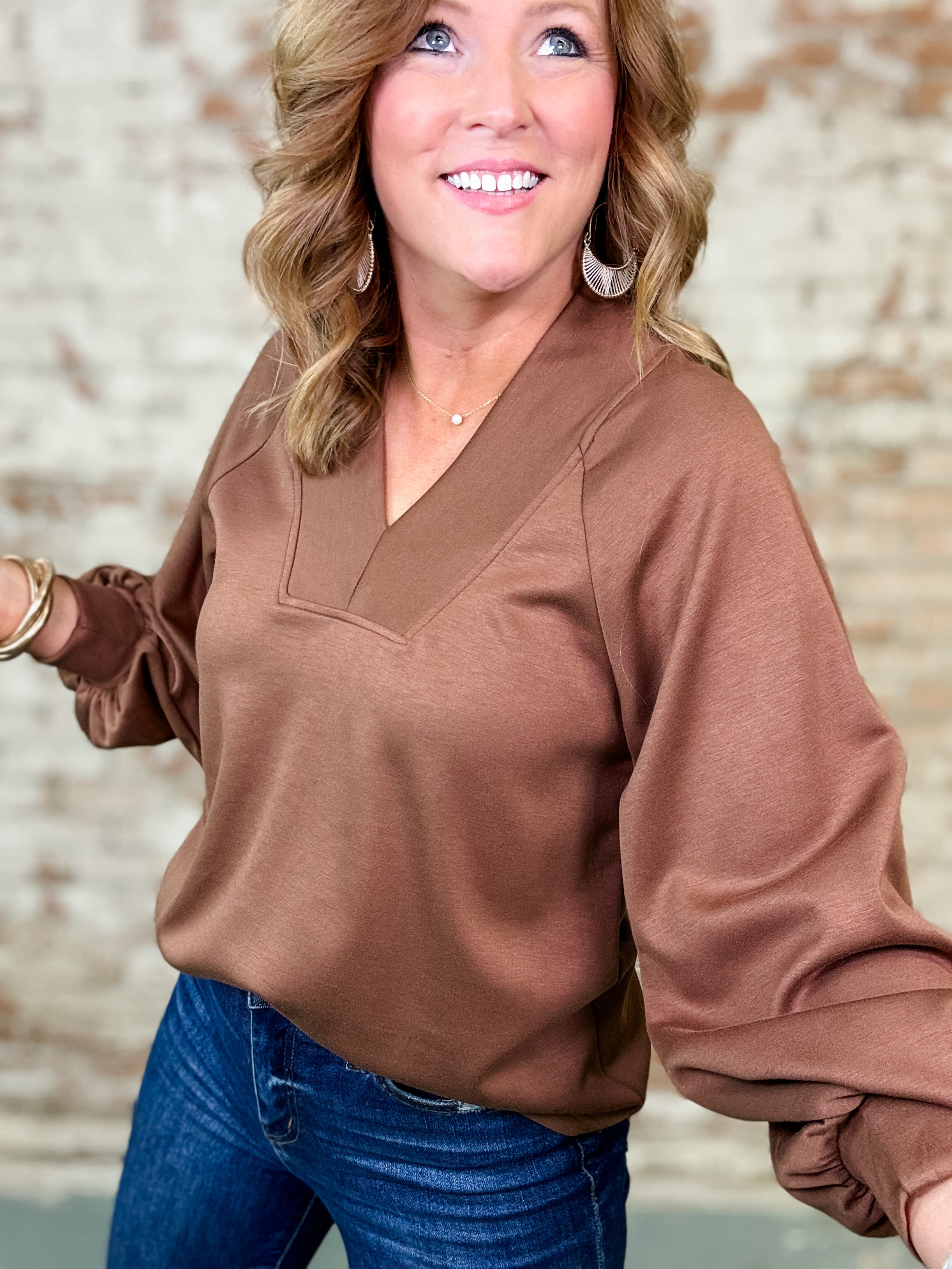 Ovia Raglan Sleeve Top