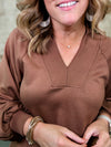 Ovia Raglan Sleeve Top