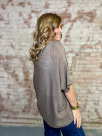 Reyna Oversized Sweater Top