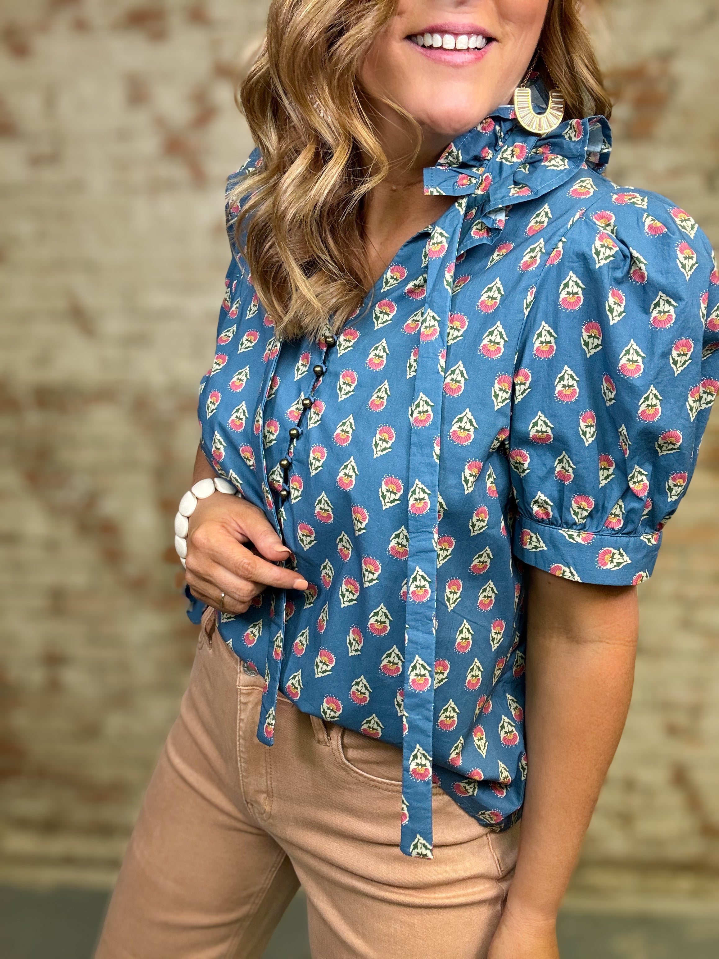 Kalliope Puff Sleeve Top