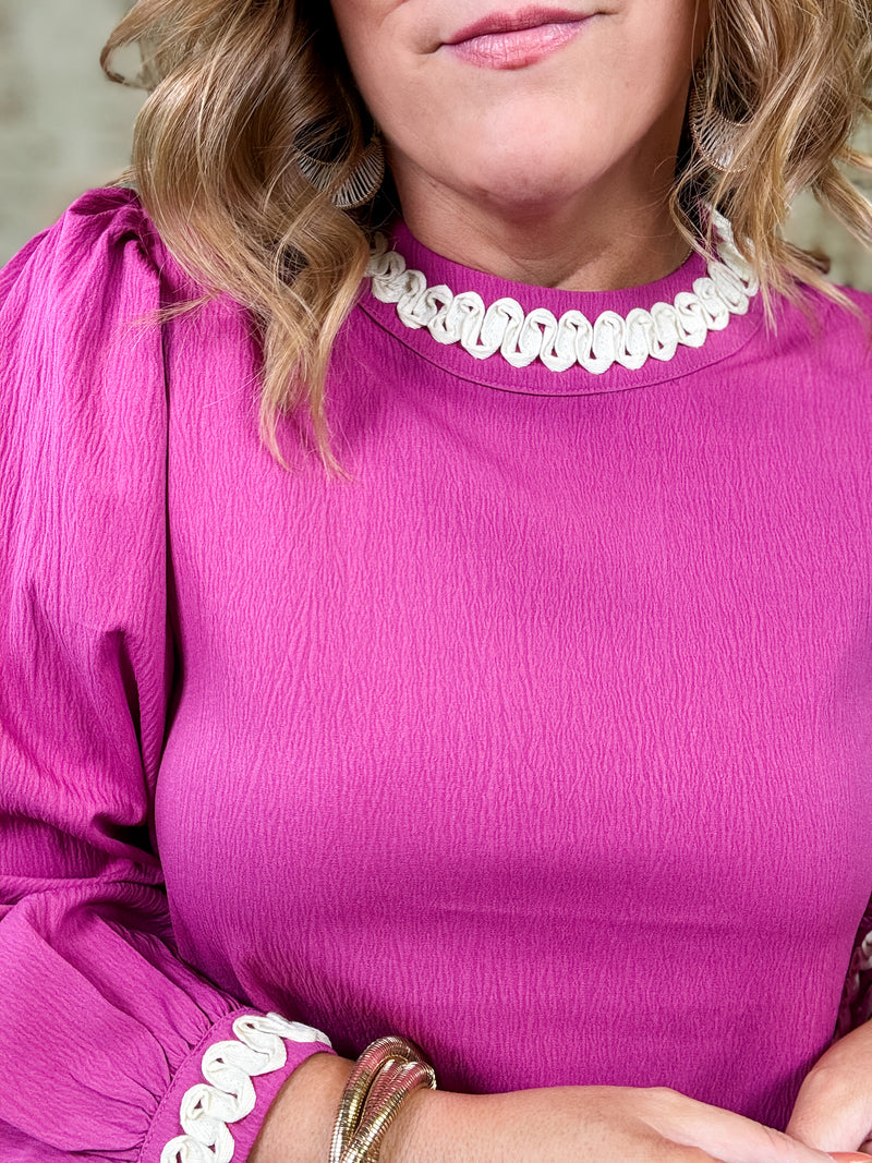 Eden Crinkle Top