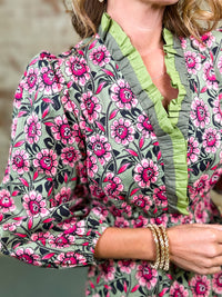 Selene Floral Dress
