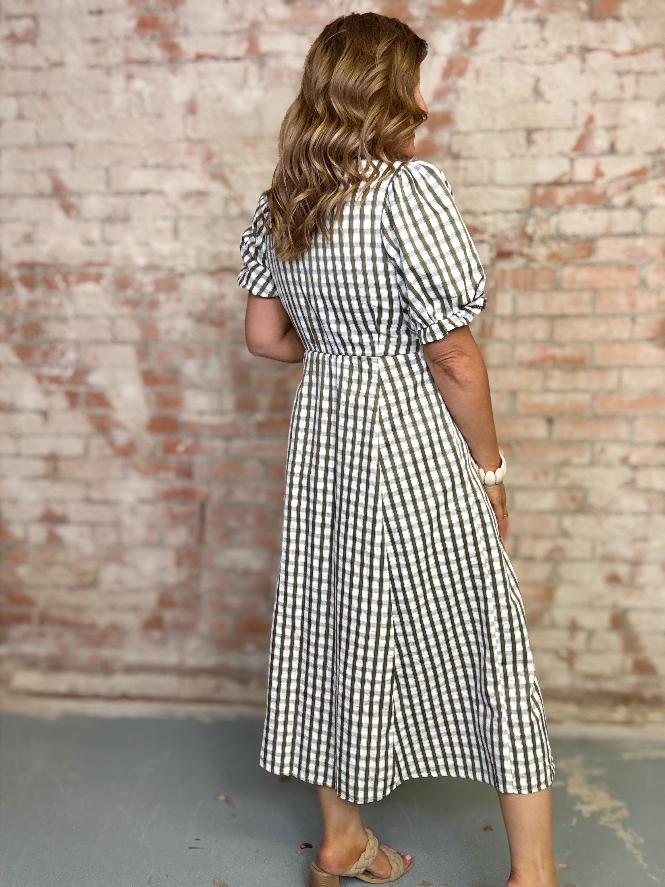 Gertrude Gingham Dress