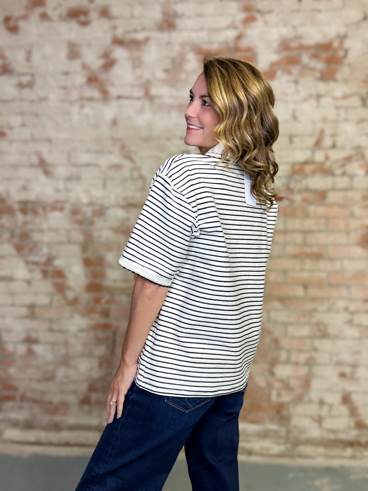 Ollie Stripe Top