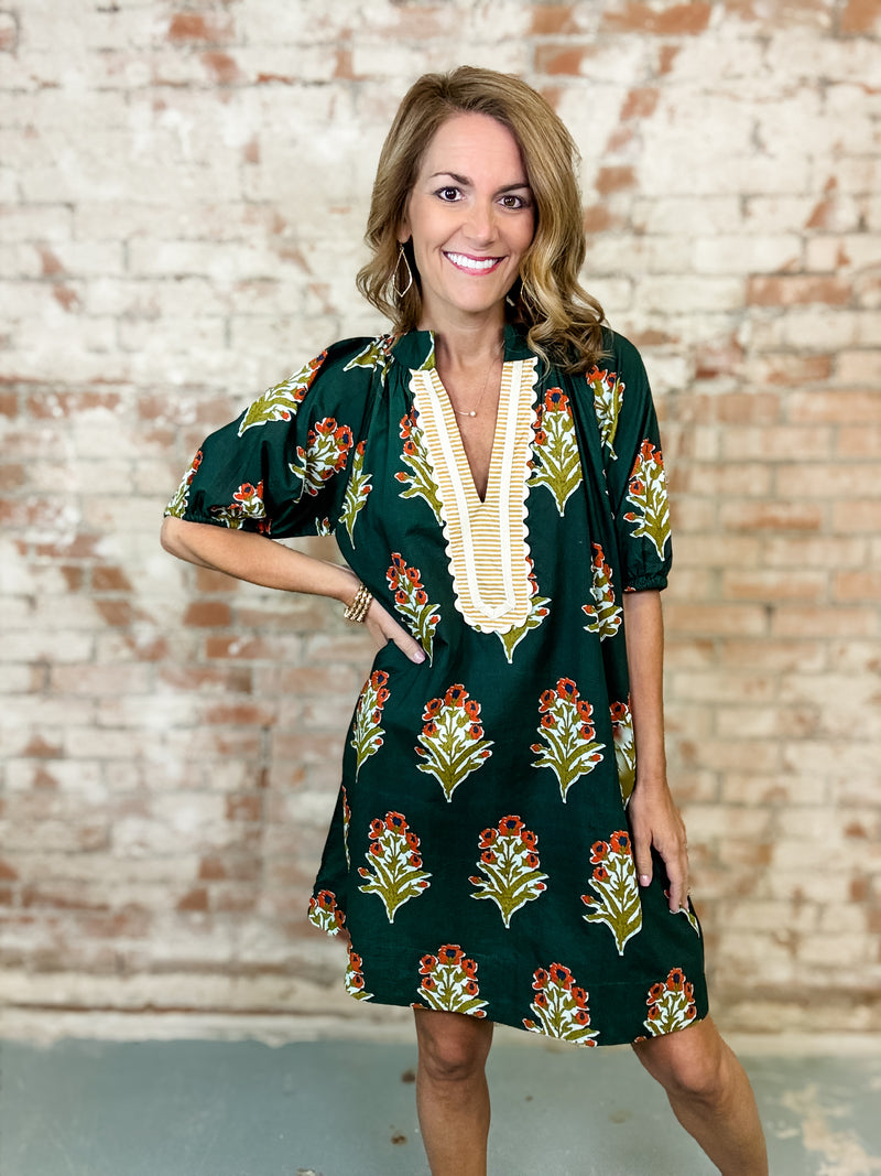 THML Abshire Botanical Dress