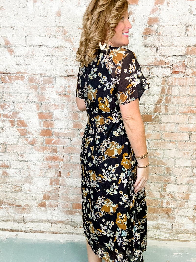 Gibson Floral Midi Dress