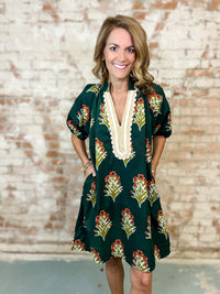 THML Abshire Botanical Dress