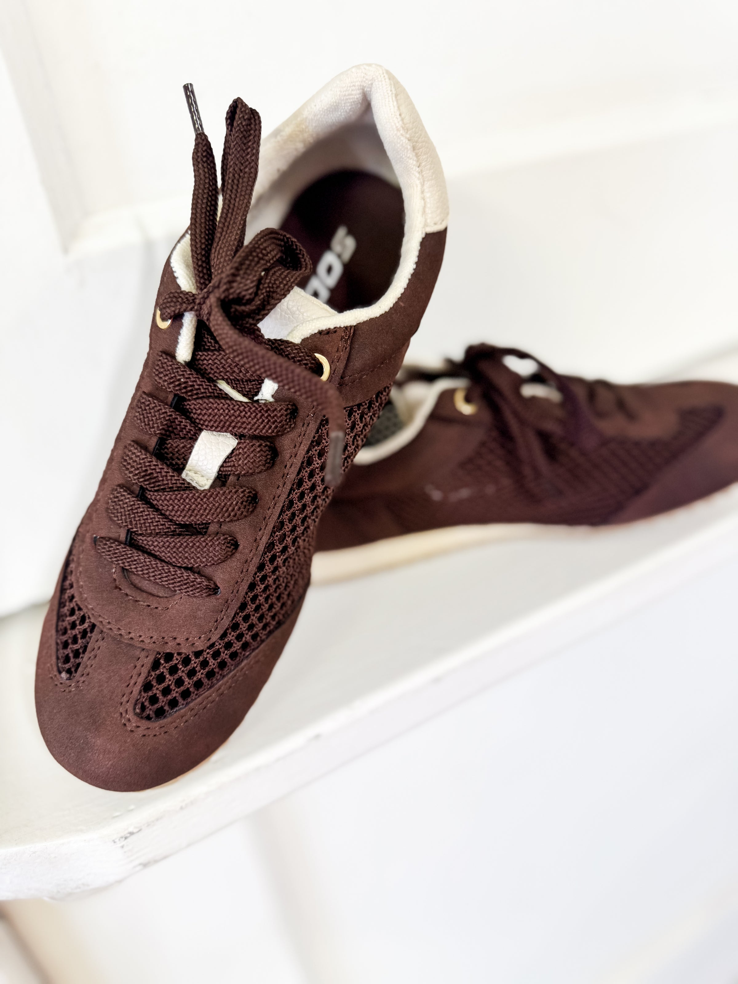 Cocoa Mesh Sneaker
