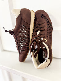 Cocoa Mesh Sneaker