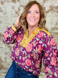 THML Novelle Placket Top