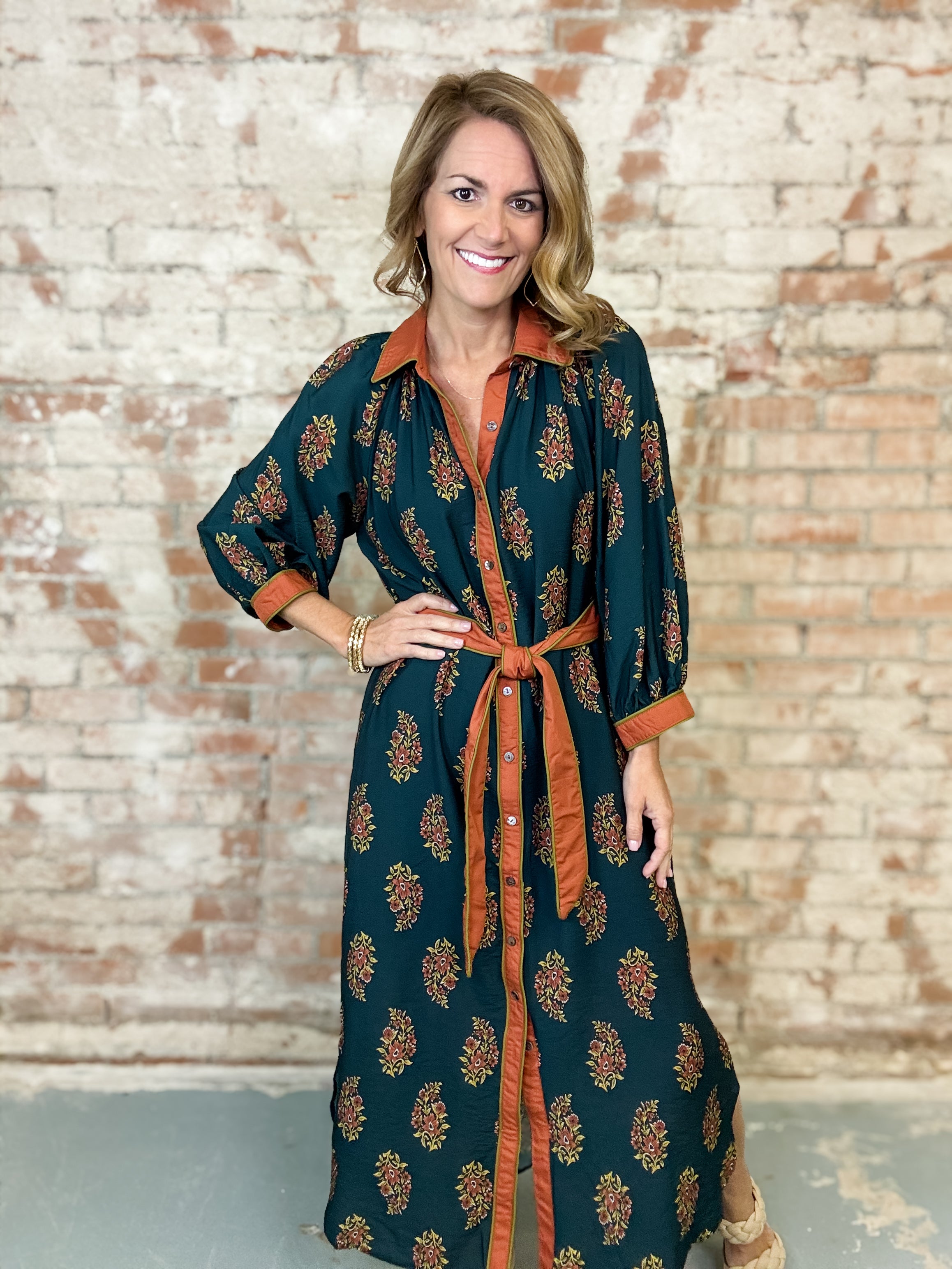 Zeni Botanical Dress