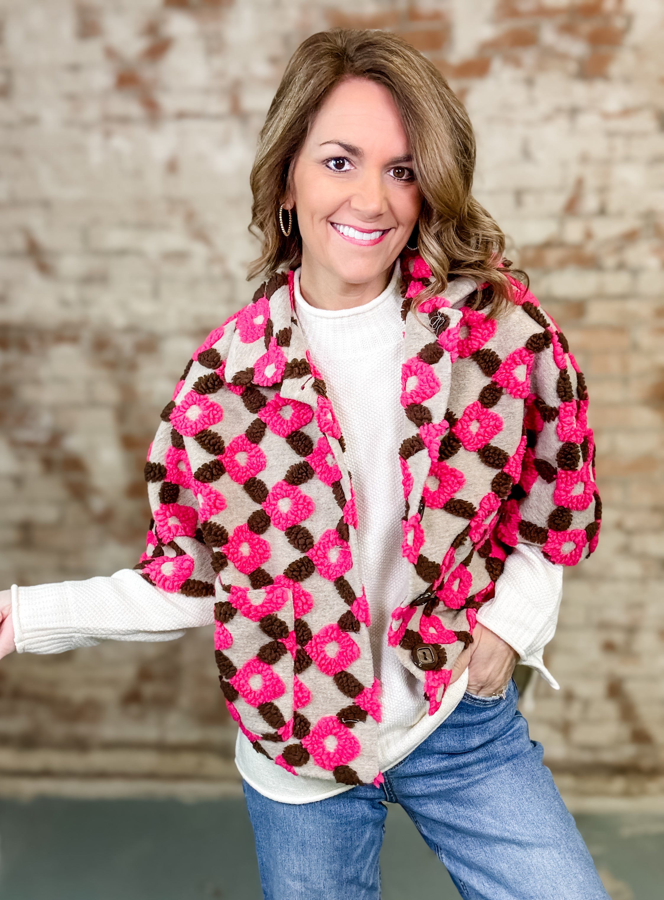 Ivy Jane Pop Flower Capelet