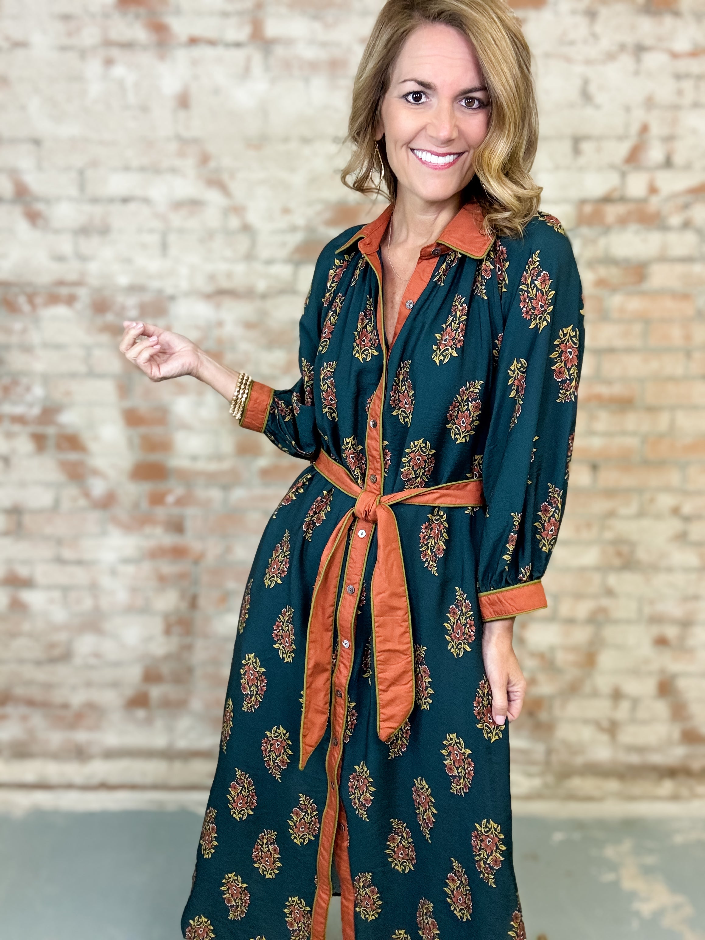 Zeni Botanical Dress