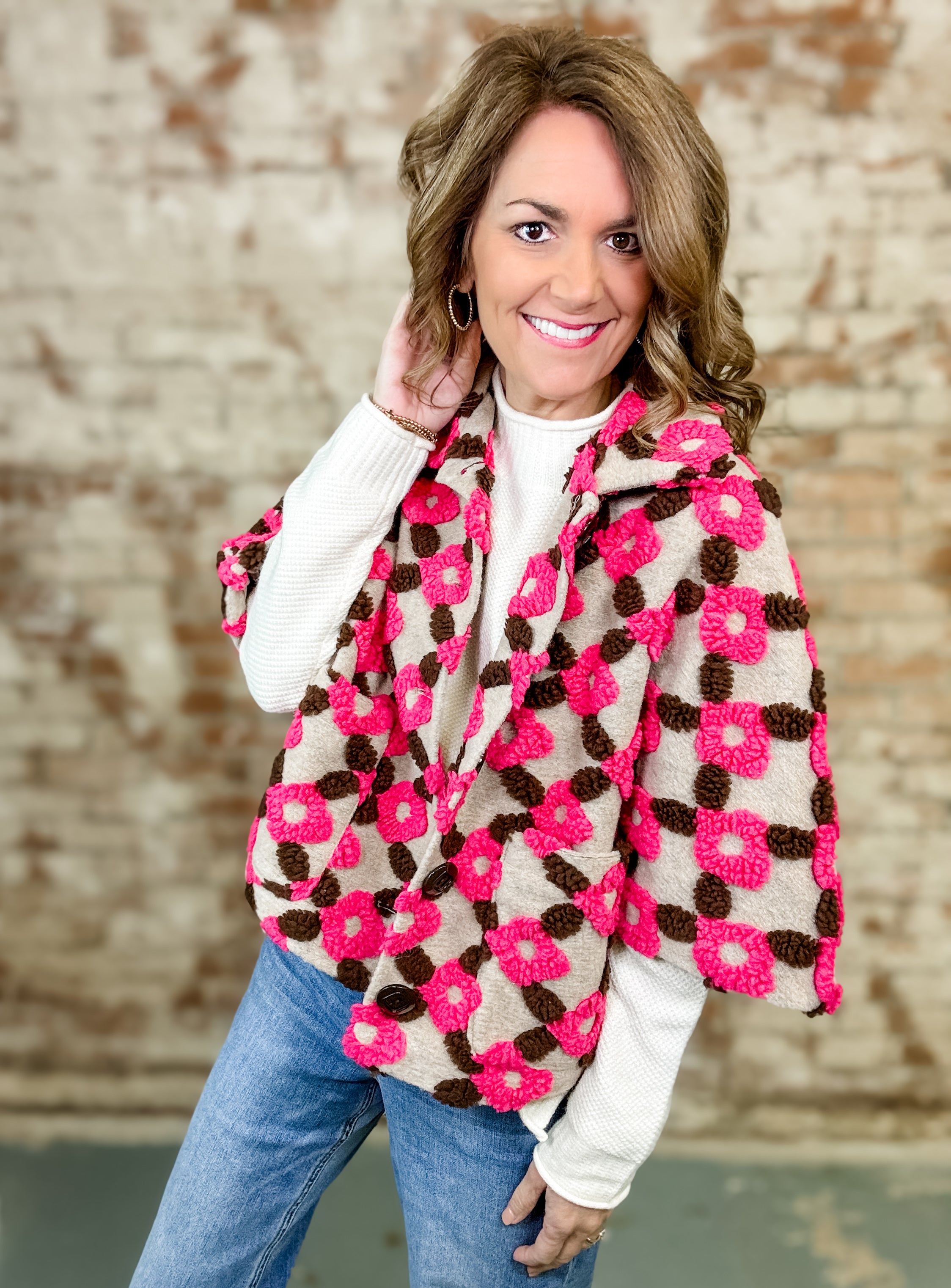 Ivy Jane Pop Flower Capelet