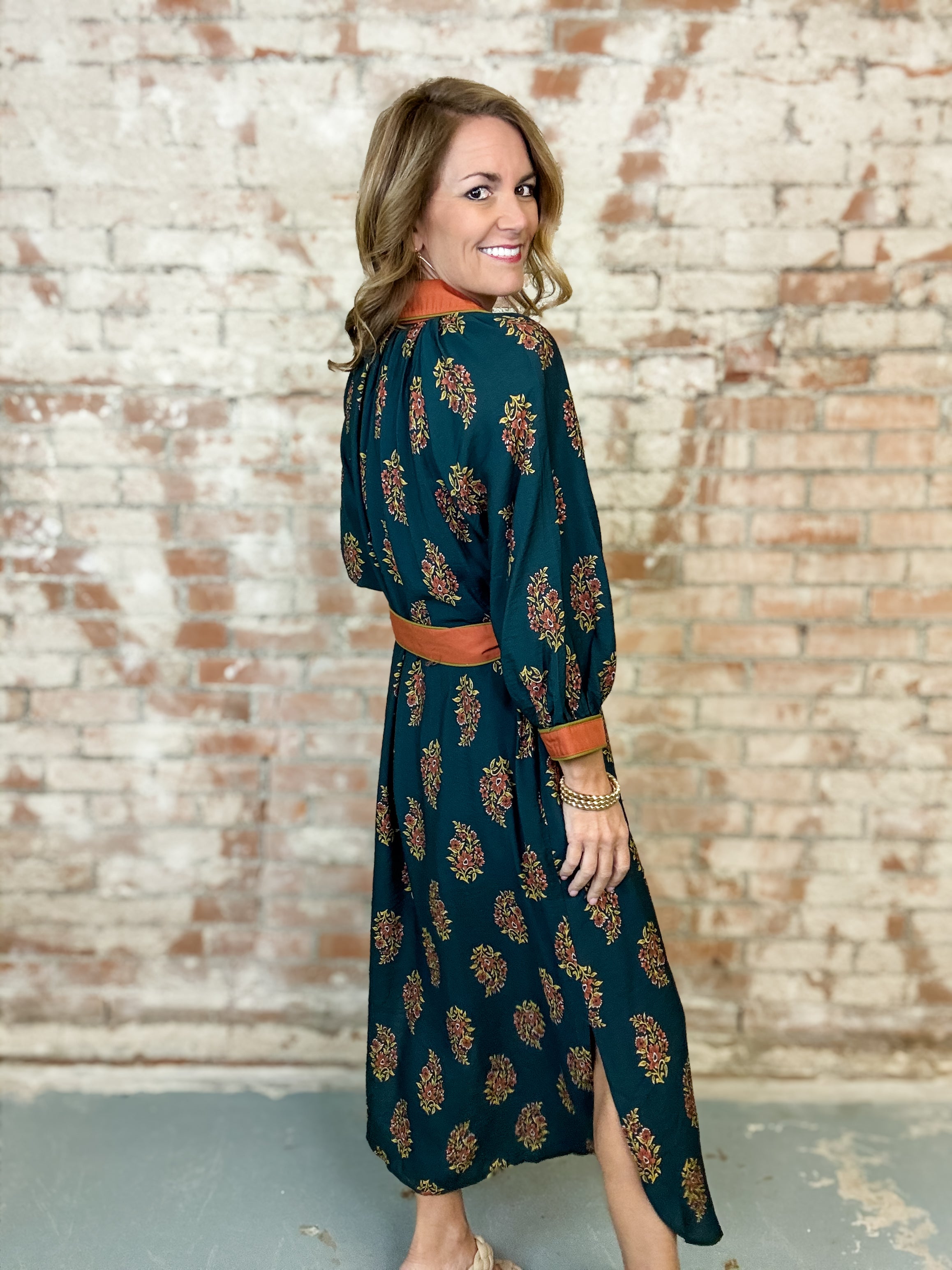 Zeni Botanical Dress