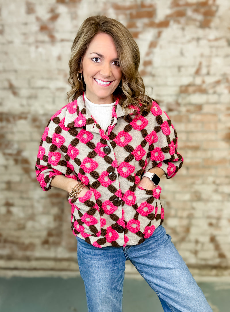 Ivy Jane Pop Flower Capelet