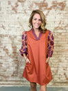 Anelle Embroidered Dress