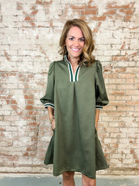 Rosalie Jacquard Dress