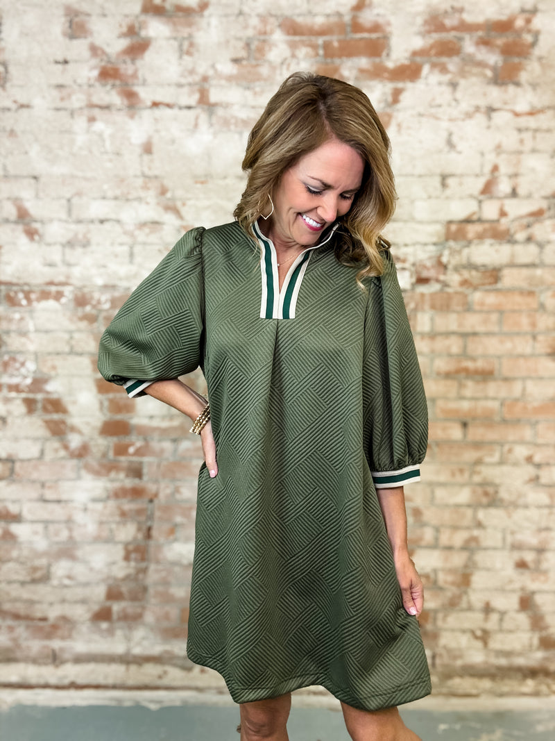 Rosalie Jacquard Dress