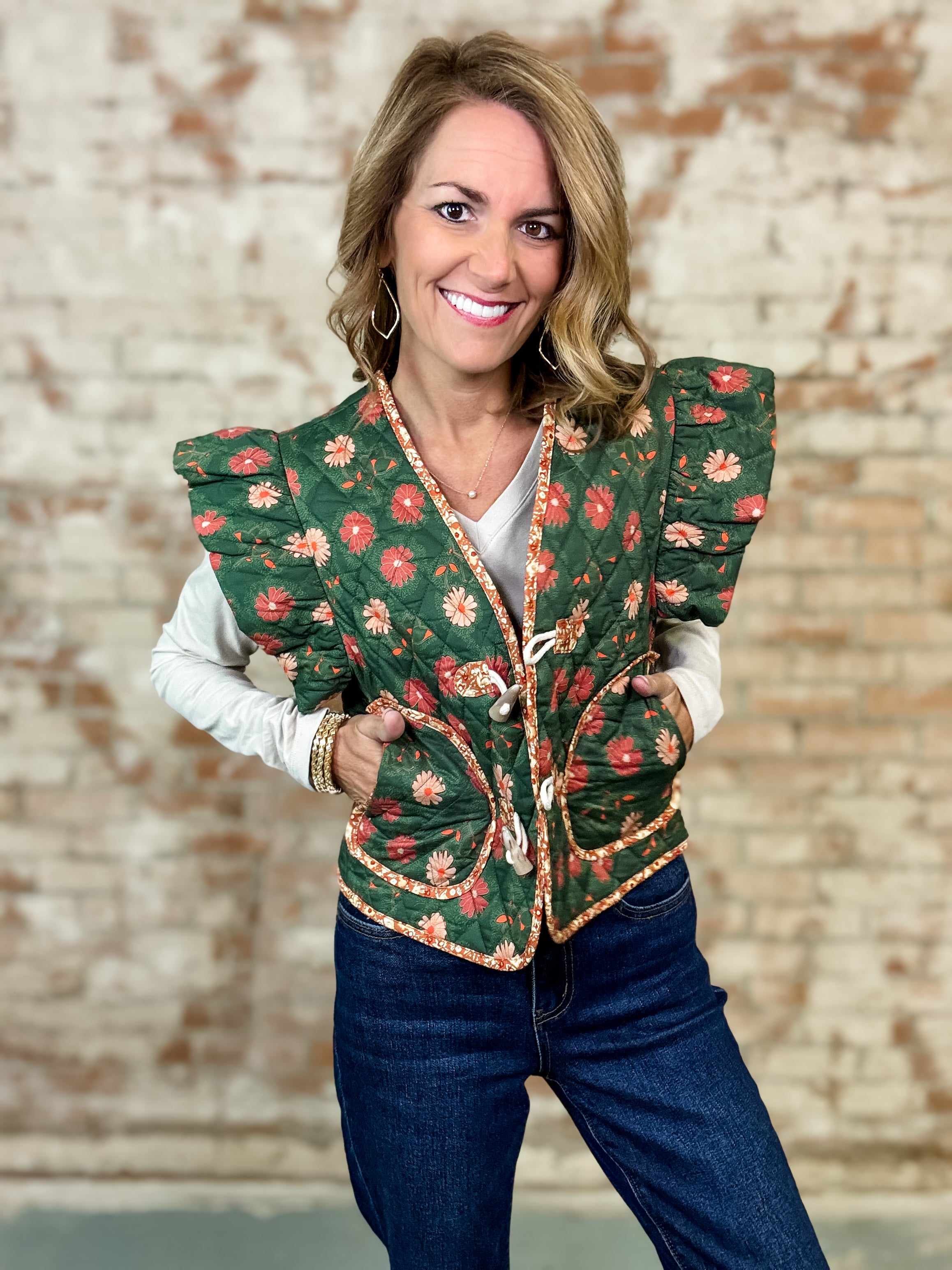 Urban Floral Vest