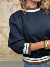 Alexia Ruffled Edge Top